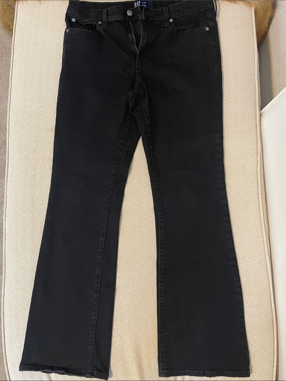 GAP Black bootcut Jeans. Size 8 / 29 regular.